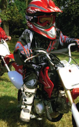 CRF50F Engine Type 49cc air-cooled single-cylinder 4-stroke 39 x 41.