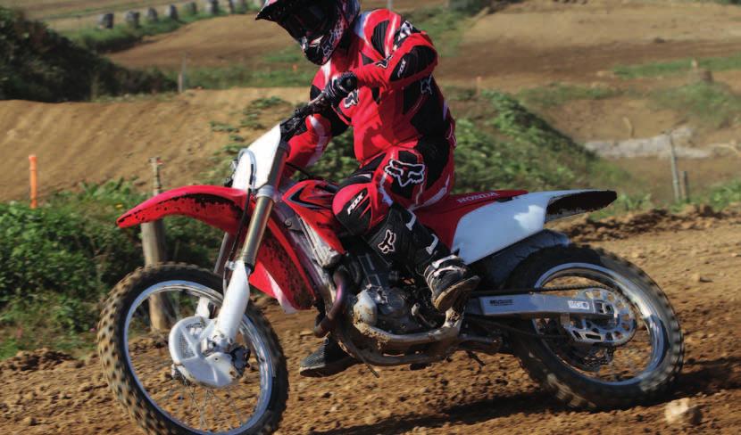 The Undisputed Open-Class Champion CRF450R Since its introduction, the CRF450R has served as the standard by which all other bikes are judged in the big-bore class of motocross machines.