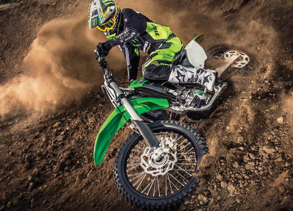JOIN TEAM GREEN! Kawasaki s amateur rider support program is a great way for up and coming riders to get noticed.