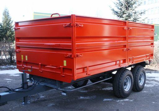 SPA7.5 type semi-trailer Body frame: Body made of profiled steel sheets, sides of 3 mm steel, body flor made of 4 mm steel.