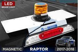 2017+ Ford F150 SVT Raptor w/ LED 3rd Brake Lights - No Drill