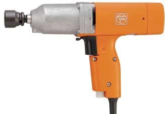 FEIN Impact Wrenches! Drive Impact Wrench up to M 8 ASbe 642 FEIN electronic Type 7 25 28 ASbe 642 Input W 400 ) Output W 20 Speed, no load R.P.M. 000-550 Impacts R.P.M. 200-2000 Max. torque approx.