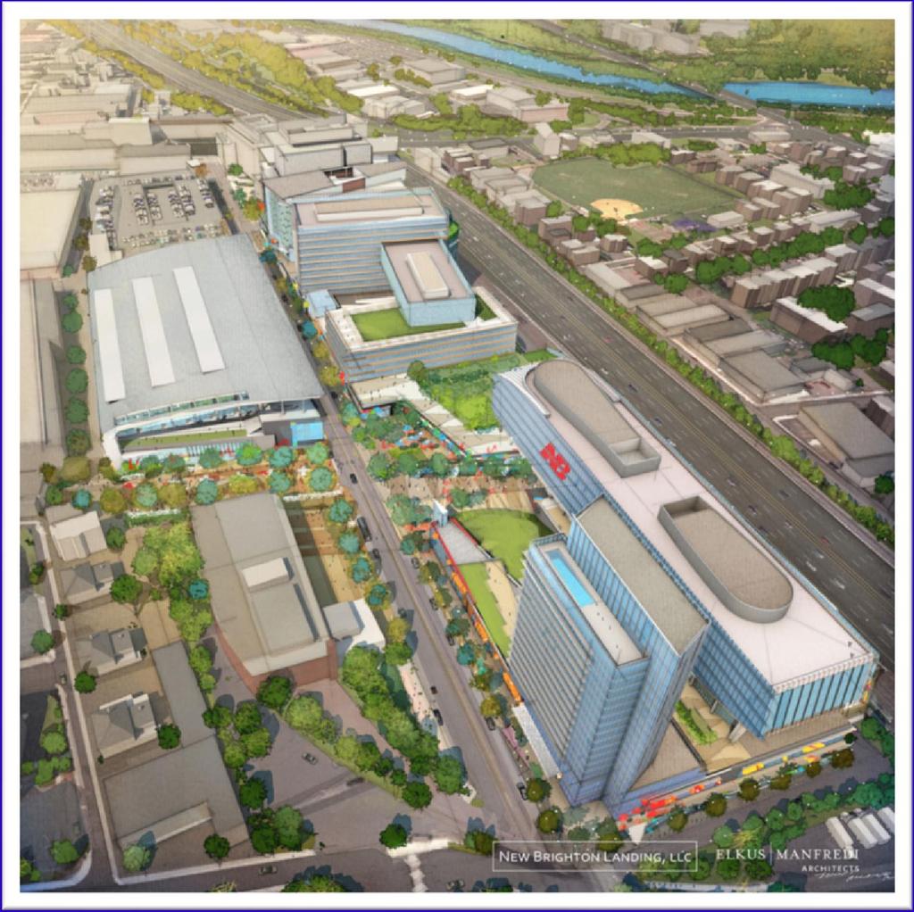 Boston Landing Development 15-acre real estate development project by NB Development Group $500 million in projects 650,000 sf office space 250,000 sf