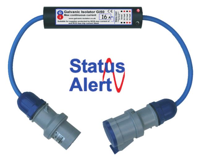 G i Galvanic Isolator Gi120-P-SA Instruction Leaflet ote: The isolator is suitable for shore supplies that are protected by an RCD (Earth Leakage Circuit