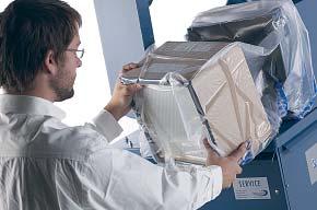 Compact Vacuum Systems HEPA Filters The fine filter separates a large quantity of the fine dust, but has a limited efficiency on the smallest particulate.
