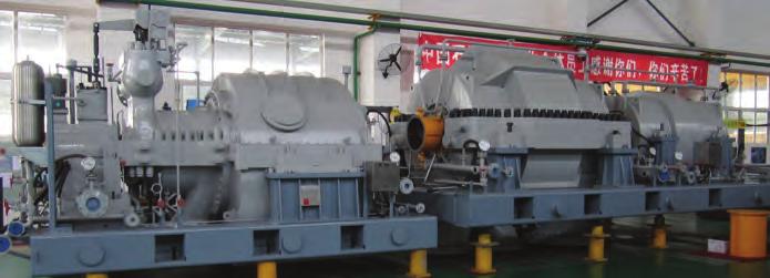 This compressor was also designed to run at 40% of normal capacity as well as N2 recycle conditions.