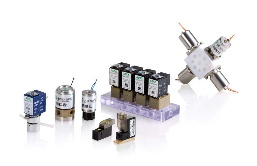 High-quality, micro-miniature valves that provide fluid control solutions for manufacturers of medical equipment and analytical instruments.