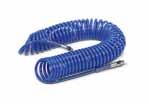 PU hose coil With swivel joint and bend protection, maximum 15 bar. Diameter Diameter 50 m (roll) 12 x 6 447.306 10 m (complete*) 12 x 6 447.