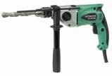 56 DV18V 18mm Impact Drill 06066729 IMPACT (HAMMER) DRILLS Powerful 690W motor for the toughest jobs Variable speed trigger and dial to suit multiple Compact and lightweight