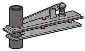 Hinges Architectural * Indent HIDDEN INTO THE DOOR FRAME: prevent from damages! INVISIBLE DOOR-CLOSER For Metal Gate Item Nr.