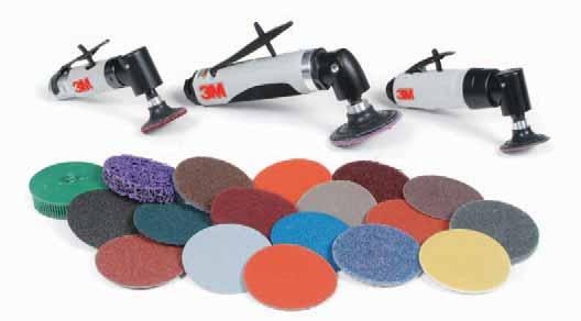 Disc Sanders Disc Sanders 3M Quick Attach Systems for Deburring, Grinding, Blending, Finishing and Cleaning For
