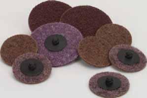3M Roloc Disc 361F Aluminum oxide on a tough, heavy-duty backing Surface Conditioning Discs The Industry Standard for blending and finishing For Mild