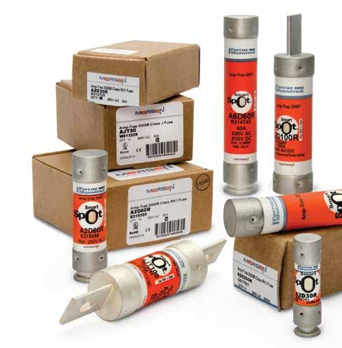 FIND OPEN FUSES FASTER, WITH SMARTSPOT WHENEVER YOU SEE ANY RED IN A SMARTSPOT INDICATOR, YOU KNOW THAT FUSE IS OPEN Leave it to an innovative fuse company like Mersen to come up with a whole