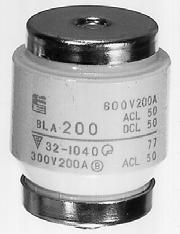 The higher the rating, the greater the diameter. s a safety feature the screw cap can only be tightened when the fuse link matches with the adapter ring located inside the base.