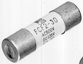 Since they are current-limiting fuses with a high capacity of 50k (FF types: 1 60 mps) they are suitable for many types of power and control circuits.