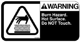10783 FLAMMABLE MATERIALS LABEL -