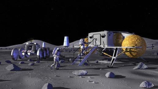 Lunar Architecture Framework Point of Departure Human lunar missions will be used to build an outpost at a polar site The ability to fly