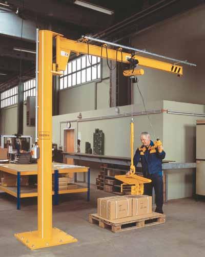 Trolley stoppers at the front and at the back. Cranes are supplied with an operating manual and complete manufacturer s documentation.