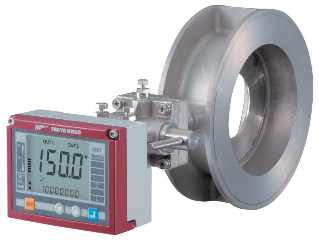 DIGITAL FLOW INDICATION DIFFERENTIAL PRESSURE FLOWMETER with HDT SERIES ORIFLO METER HDT Series oriflo meter works as one flowmeter by the integration of orifice and multi-digital differential