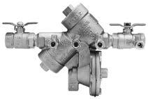 975XL2/975XL SERIES REDUCED PRINCIPLE ASSEMBLY The 975XL2 provides high hazard backflow protection in all market segments.
