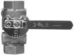 FTD SERIES TEST AND DRAIN VALVE Zurn Model FTD Fire Test and Drain valves provide for required water flow testing and draining of a sprinkler system with one valve.
