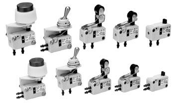 Micro Mechanical Valve Series VM1000 Miniature stucture requires little mounting space. Built-in hose nipple connection.