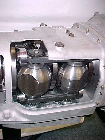 Figure 3 Cut-away view of a continuously variable transmission