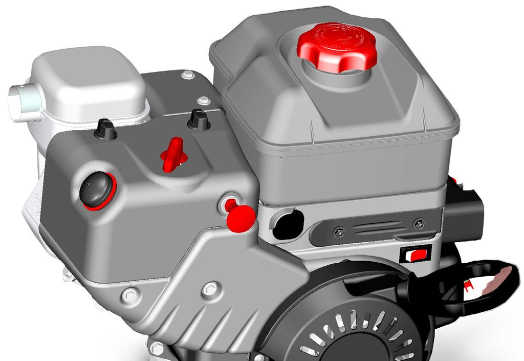 OPERATION Choke Knob Starter Button Primer Safety Key Stop Switch Recoil Starter Handle Starter Motor Figure 18 How To Start A Cold Engine 1.