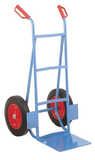 95 TS143H PROMPT DELIVERY TS139H BLUE ONLY TS139H TS199H Solid Back Sack Truck Fully welded tubular steel unit for increased strength Straight back