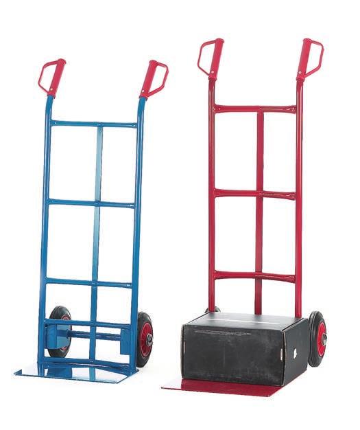 60 Heavy Duty Sack Trucks 2 Sack & Case Trucks These concave back units come complete with knuckle guard hand grips to protect your knuckles 2
