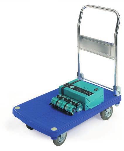 05 Plastic Platform Trolleys Resistant to acids & alkalis Lightweight, hygienic & easy