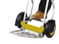 Mobile on 2 x 150mm solid rubber wheels 90kg load capacity Simply turn the