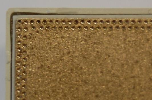 0mm < 250μm Etched dimples on the edge of the DBC are reducing stress between the copper layer and the ceramic substrate (Figure 7).
