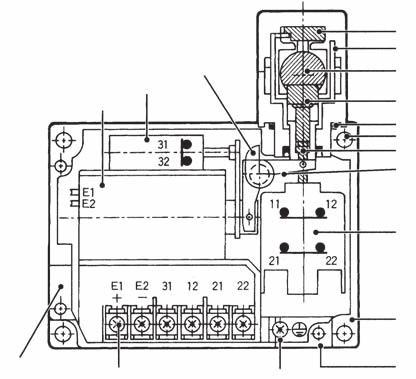 Structure and Nomenclature Structure D4BL-@C@@-@ Auxiliary release key Lock monitor switch Solenoid Lock plate Rotating drum Operation plunger Seal ring (NBR) Auxiliary plunger Seal packing (NBR)