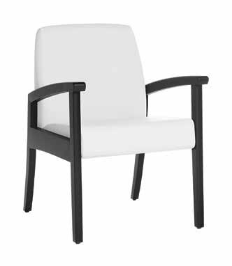 Ordering Guide When ordering Vista seating products, please specify the following information: Back style Frame finish Specification codes must be added to unit Model No. as shown below.