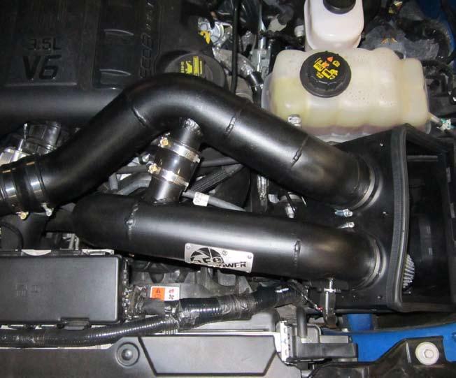 INSTALL 10 Figure F Refer to Figure F for steps 16-18 Step 16: Install the rear afe intake tube.