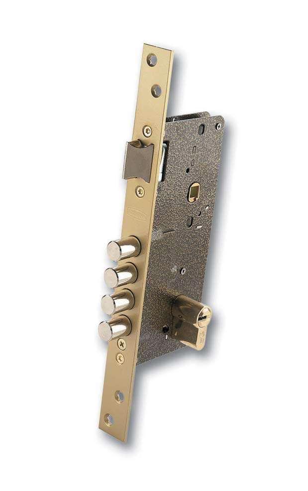 Fire resistant one-point security locks RF-700B RF-700A 278 81 47 27 66 278 81 47 27 66 85 3 3 Reversible steel latch Front plate: x 3 mm.