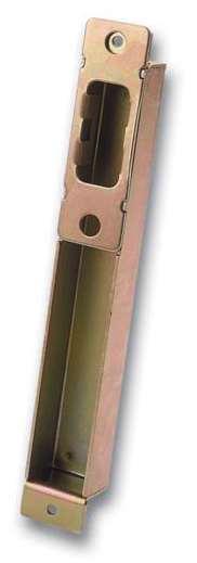 It is provided with a special device to fit the latch. long angular Striking plate mm. X 2,03 / 2,11 / 2,15 m.