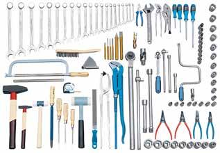TOOL ASSORTMENTS S 1006 TOOL ASSORTMENT HGV 115 pieces p e Fr service an repairs Tls in metric sizes Suitable t fit in GEDORE tl trlley wrkster Recmmene hk assrtment 1500 HS-1006 (120 pieces) 115 tls
