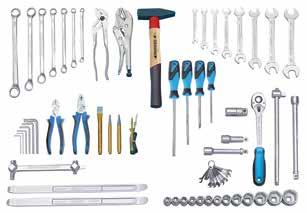 TOOL ASSORTMENTS S 1151 A TOOL ASSORTMENT INCH 69 pieces Fr wrkshps an service statins Recmmene hk assrtment 1500 HS-1151 A (52 pieces) Tls in inch sizes Als available in tl bx 1151-1263 1151-1265