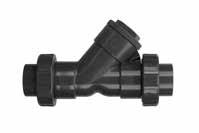 YC SERIES TRUE UNION Y-CHECK VALVES All Y-Check Valves are assembled with silicone free lubricant. END CONN.