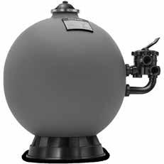 LS SERIES AQUATIC SAND FILTER The LS Series Aquatic Sand Filter comes in 31" and 36" spherical design.