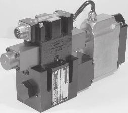 Characteristics The pilot-operated proportional DC valves series of the D*1FH series are high-performance valves with electronic spool position feedback.