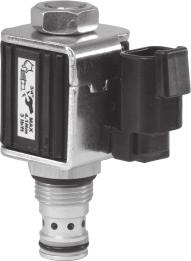 s & Catalog HY15-351/US Information General Description 2 Way, Normally Closed, Regulator Valve. Partially Compensated. For additional information see Tips on pages 1-6.