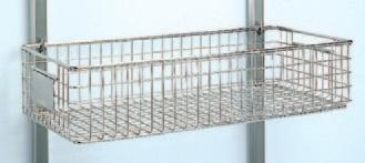 / 1200 and 1500mm high g 25mm upstand to rear of shelf g One piece shelf and shelf support g Slot action assembly, allows shelves to be removed / height adjustable g Multi-tiered option g Storage