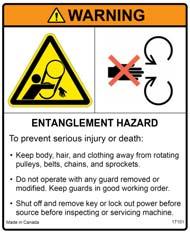 SAFETY DECALS DECAL #17093 DECAL #17101