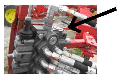 Tie hoses together using zip ties. 16. Connect hose # 28754 to upper center valve port and to top motor port on the Figure 3.