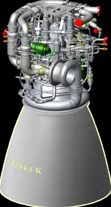 LAUNCH VEHICLES AND SPACE TRANSPORTATION VEHICLES RD861K engine, one-chamber multiple-burn engine for upper stages, is developed for the upper stage of Cyclone 4 LV and passed the full cycle of tests.