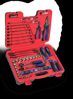 Tool Box Cover SP 65pc 3/8 Dr Metric/SAE Tool Kit 3/8 dr