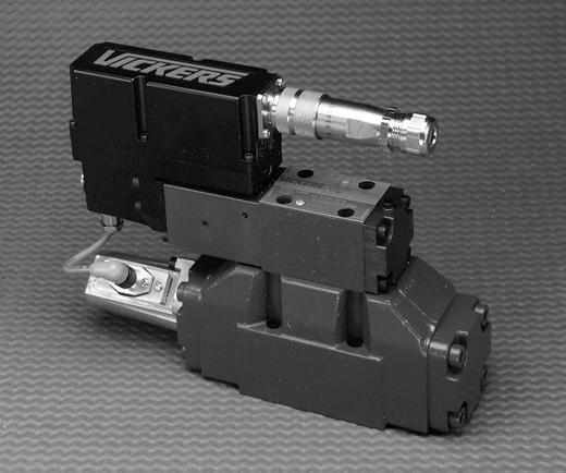 VICKERS roportional Valves roportional Two-Stage Directional Valves KHDG5V-5/7, 1 Series ressures to 3 bar ( psi) This product has been designed and tested